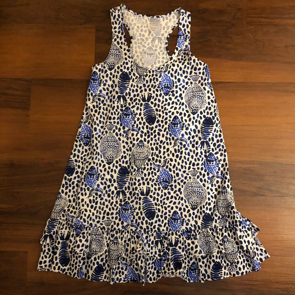 Lilly Pulitzer dress heart and sole print